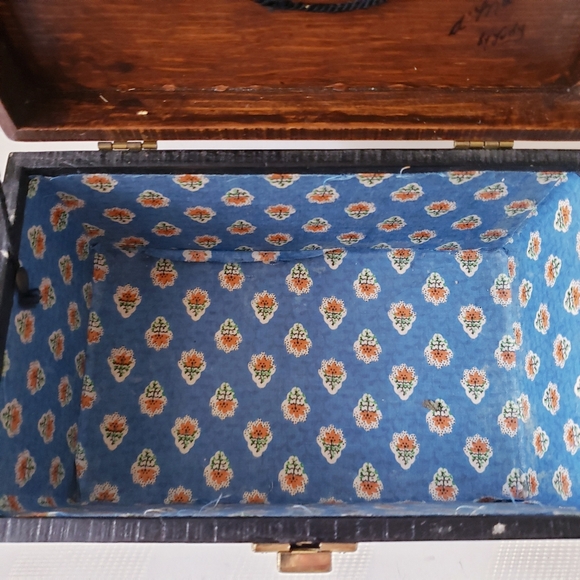 Vintage Bicentennial Wooden Box Purse - Picture 9 of 12